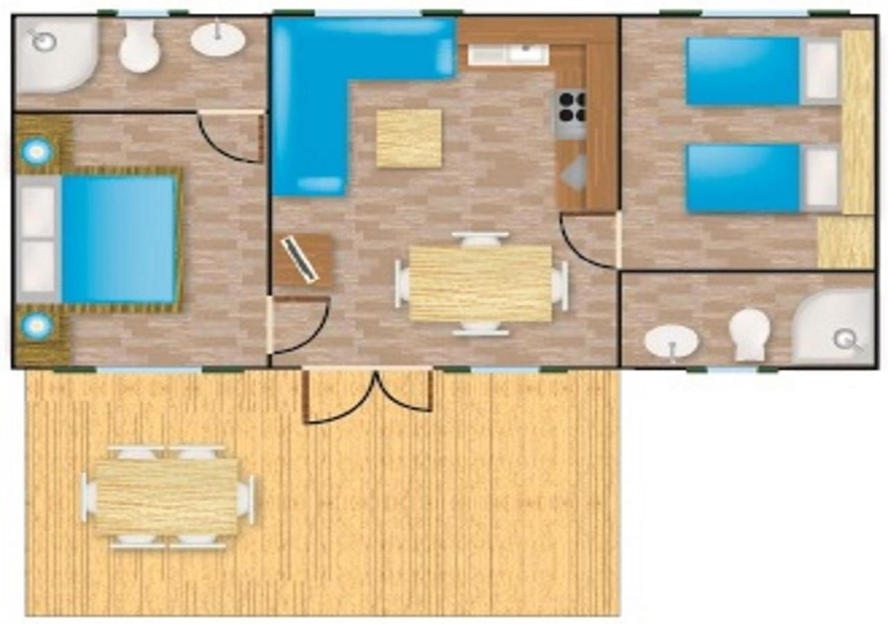 Villa Al Mare Camping - 4 Stelle Cavallino-Treporti Exterior photo